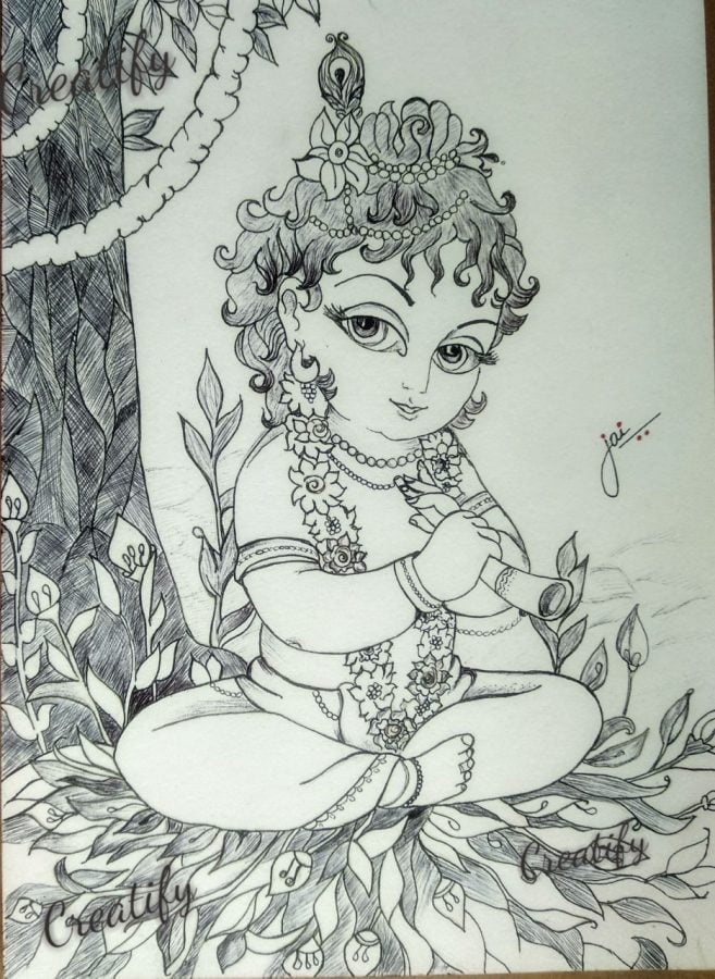 sketch pen sketch of lord krishna - Uncategorized - Photo.net